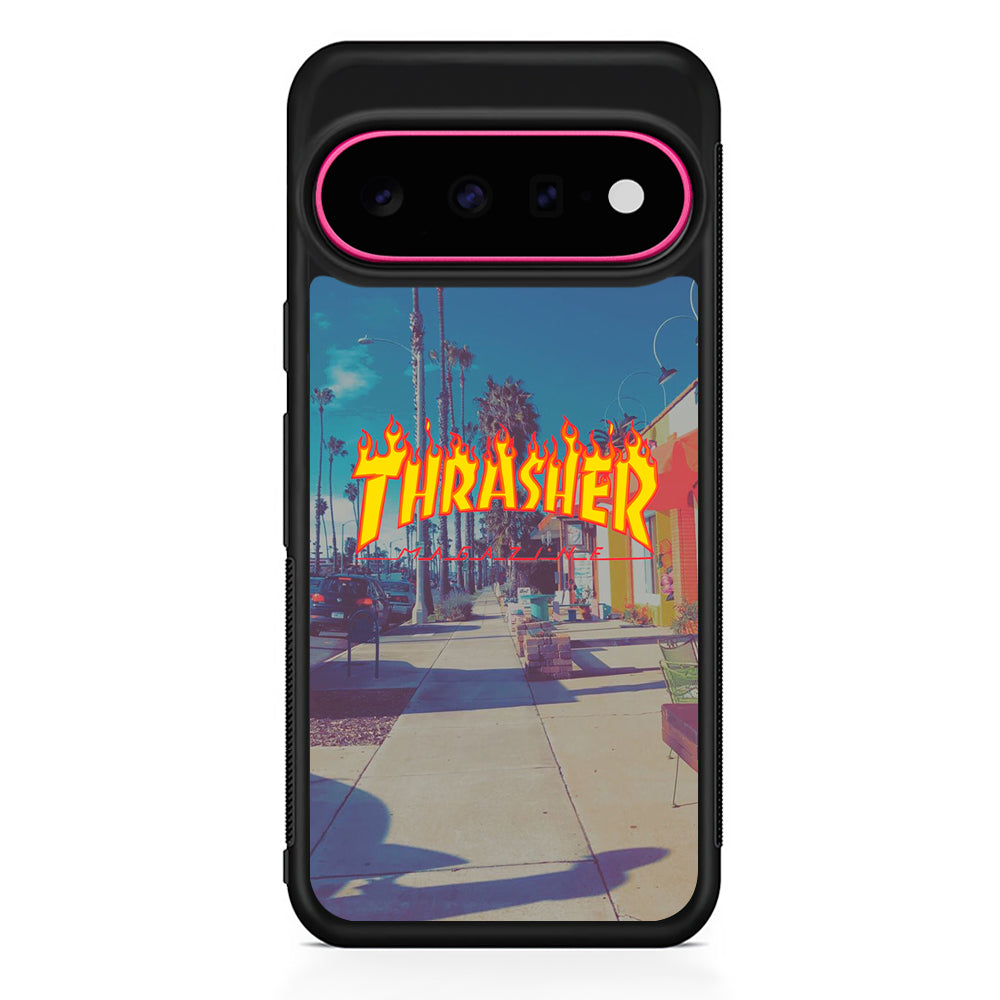 Thrasher Passed Road Google Pixel 11 Case - Stylish Protective Phone Case