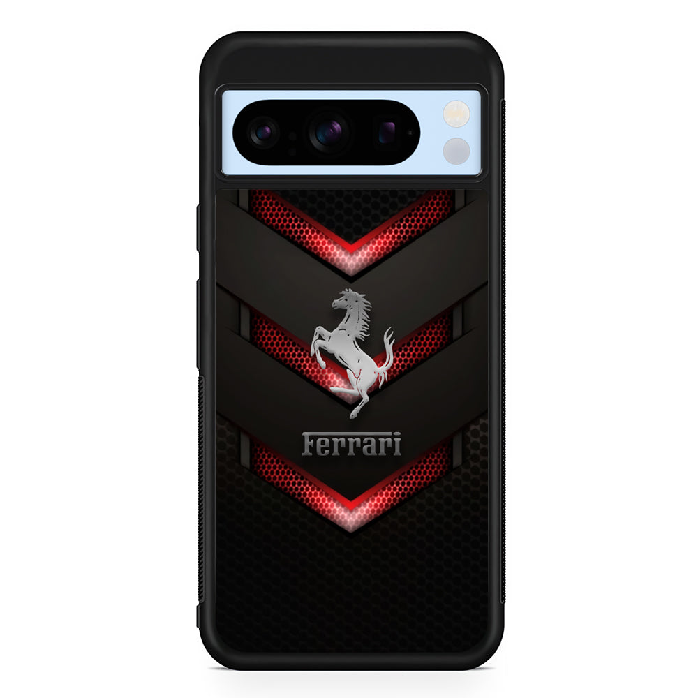 Ferrari Red Steam Google Pixel 8 Pro Case | Slim Protective Cover
