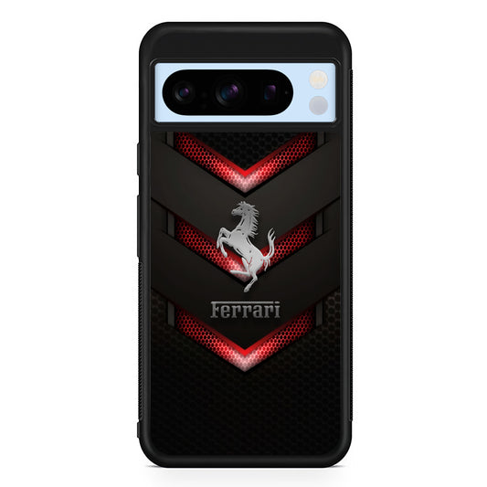 Ferrari Red Steam Google Pixel 8 Pro Case | Slim Protective Cover