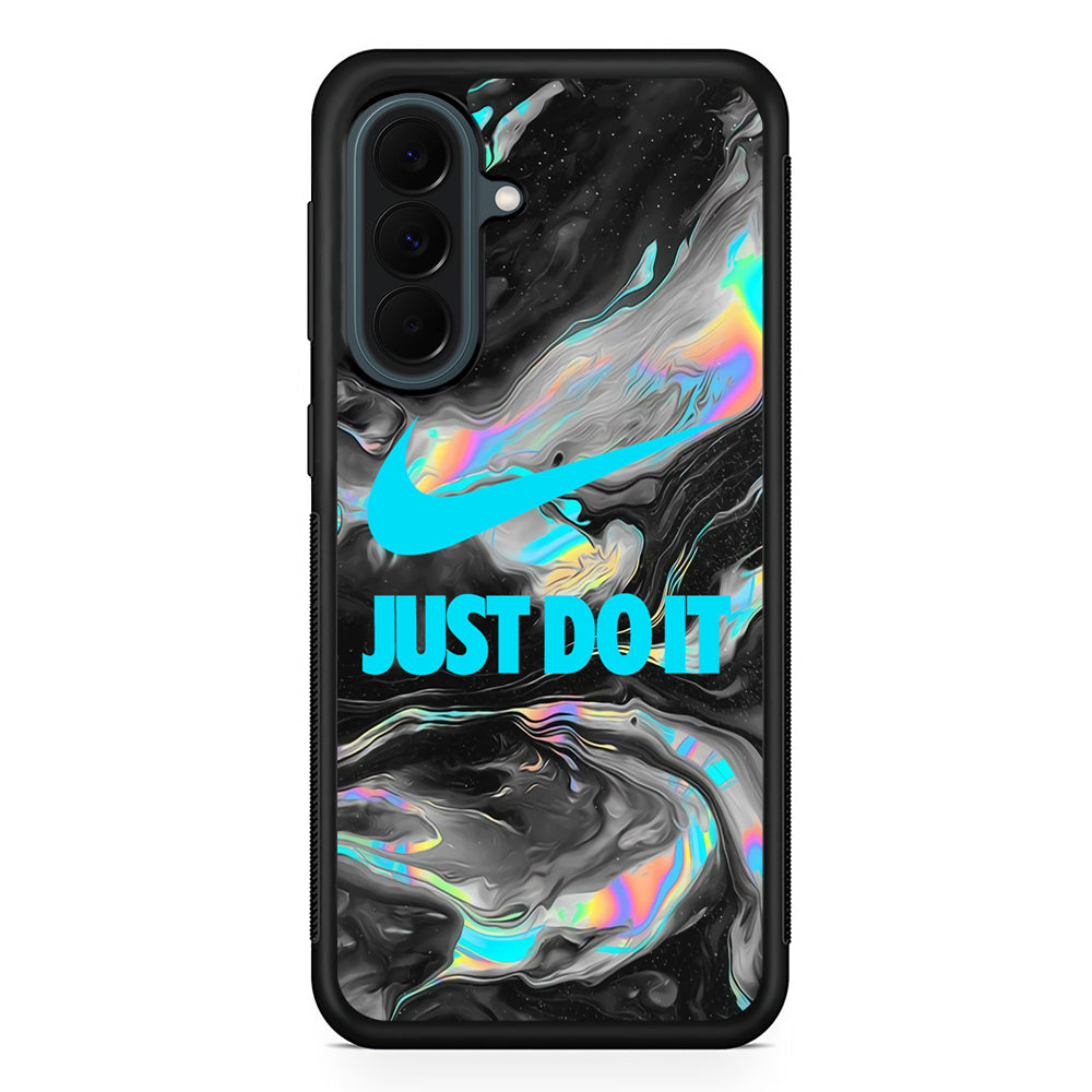 Nike Marble Chrome Samsung Galaxy A37 Case | Samsung Galaxy A37 Rubber Phone Case