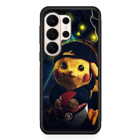 Pikachu With His Pokeball Samsung Galaxy S26 Ultra Case | Slim Protective Case for Samsung Galaxy S26 Ultra