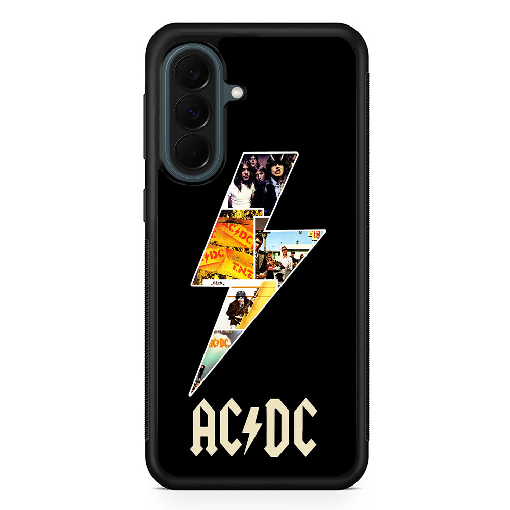 ACDC Rock Band Samsung Galaxy A37 Case | Samsung Galaxy A37 Rubber Phone Case