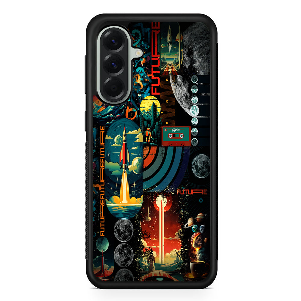 Travel Future Worlds Space Samsung Galaxy A56 Case | Samsung Galaxy A56 Protective Rubber Case
