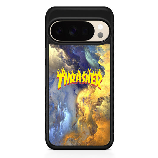 Thrasher Golden Smoke Google Pixel 10 Pro XL Case | Durable Google Pixel 10 Pro XL Cover