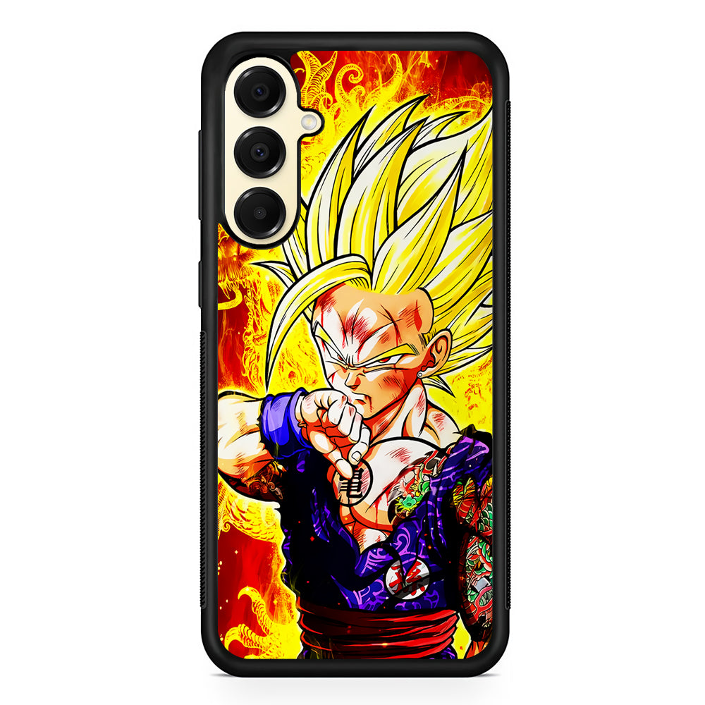 Gohan Super Saiyan 2 Samsung Galaxy A16 Case | Slim Rubber Samsung Galaxy A16 Case