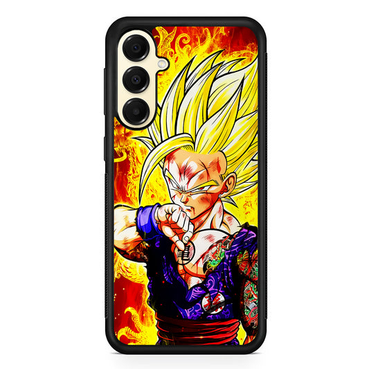 Gohan Super Saiyan 2 Samsung Galaxy A16 Case | Slim Rubber Samsung Galaxy A16 Case