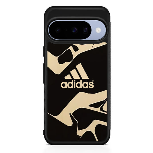 Adidas Curvature Artistic Google Pixel 10 Case | Google Pixel 10 Rubber Protective Case