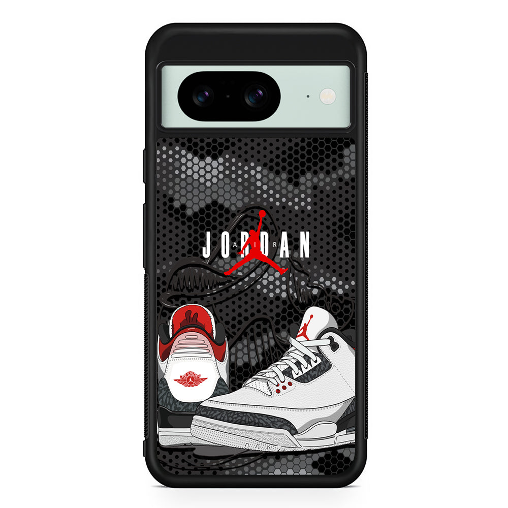 Air Jordan Shoes Next Chapter Google Pixel 8 Case | Durable Protective Cover for Google Pixel 8