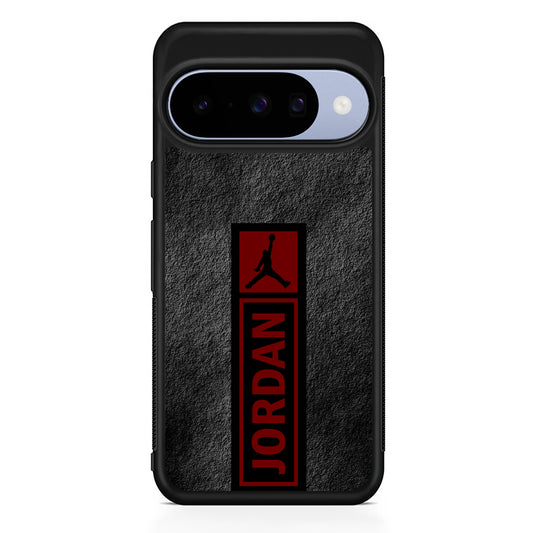 Air Jordan Grey Abstract Google Pixel 10 Case | Google Pixel 10 Rubber Protective Case