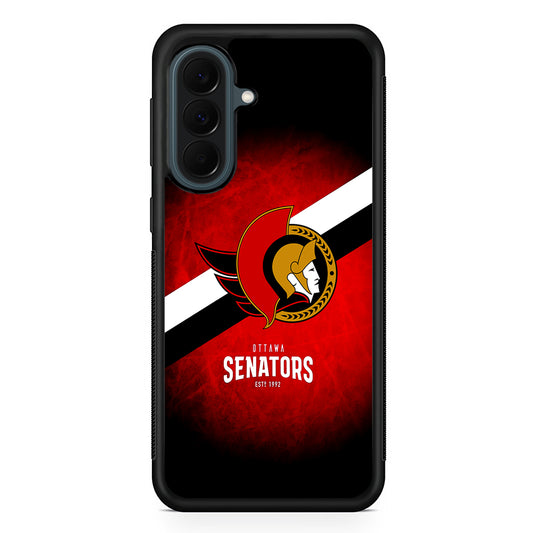 NHL Ottawa Senators Team Samsung Galaxy A37 Case | Samsung Galaxy A37 Rubber Phone Case