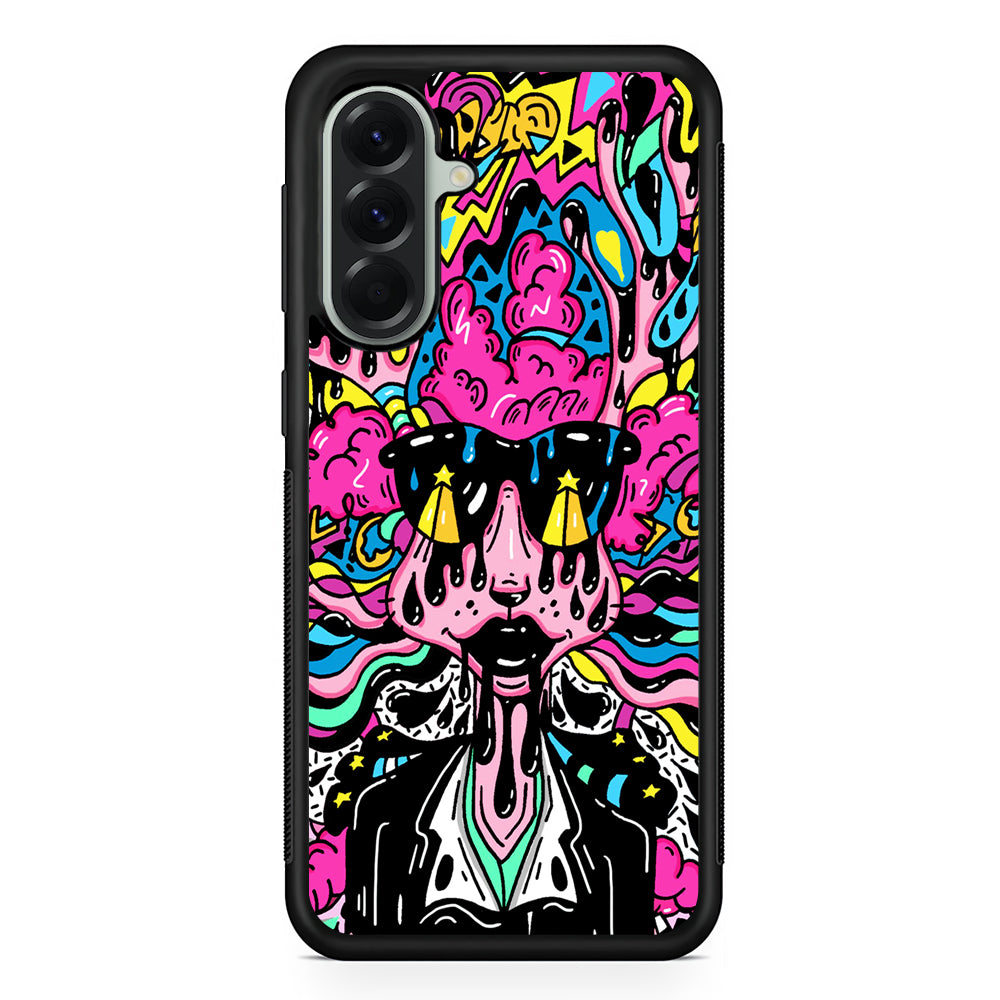The Melted Lady Graffiti Samsung Galaxy A56 Case | Samsung Galaxy A56 Protective Rubber Case
