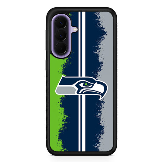 NFL Seattle Seahawks Team Samsung Galaxy A57 Case | Slim Samsung Galaxy A57 Rubber Case