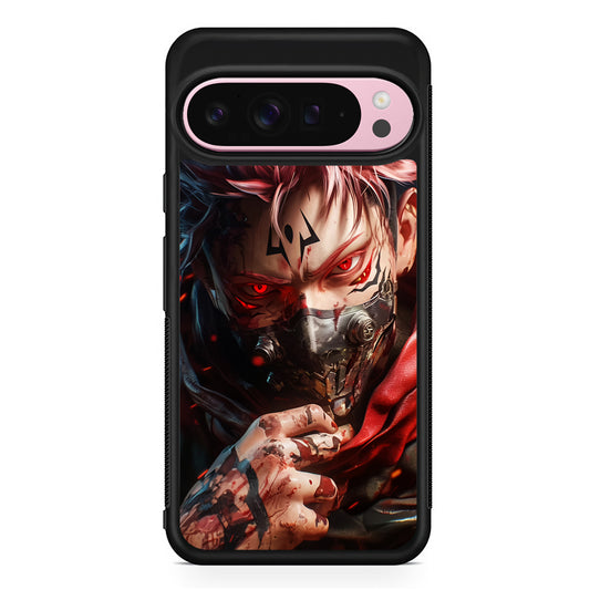 Jujutsu Kaisen Ryomen Sukuna Mask Google Pixel 9 Pro XL Case | Protective Cover