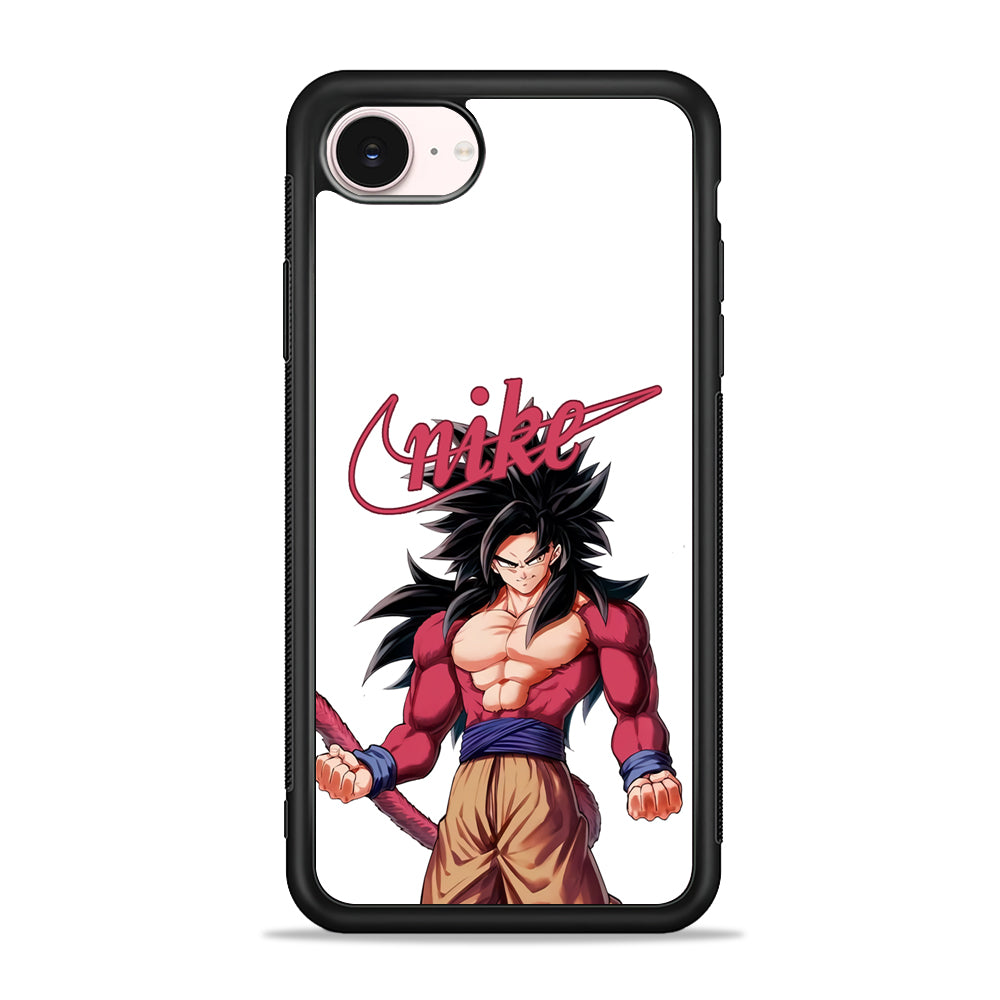Nike Saiyan Mode Goku iPhone 17e Case - Silicone Case