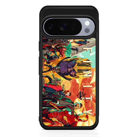 Avenger Infinity All Character Google Pixel 10 Pro Case | Slim Google Pixel 10 Pro Rubber Case
