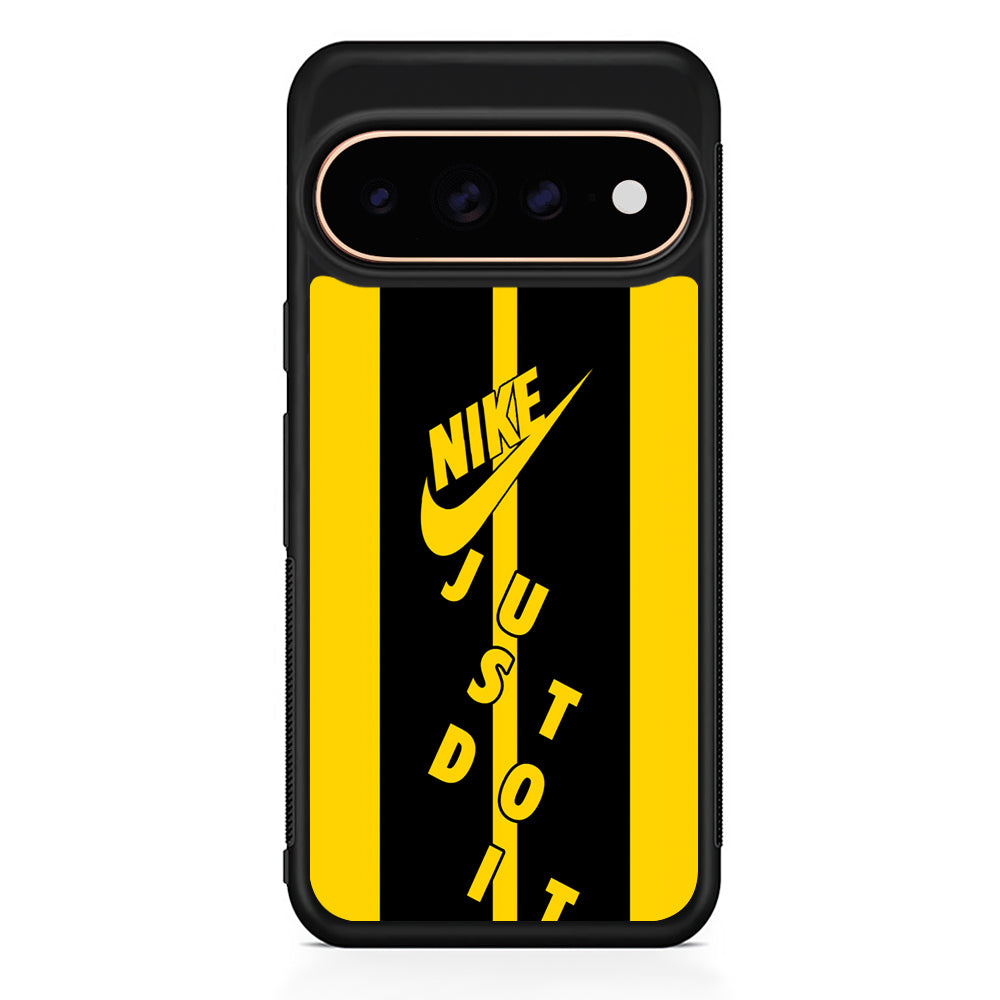 Nike Yellow Stripe Just Do It Google Pixel 11 Pro Case - Stylish Protective Phone Case