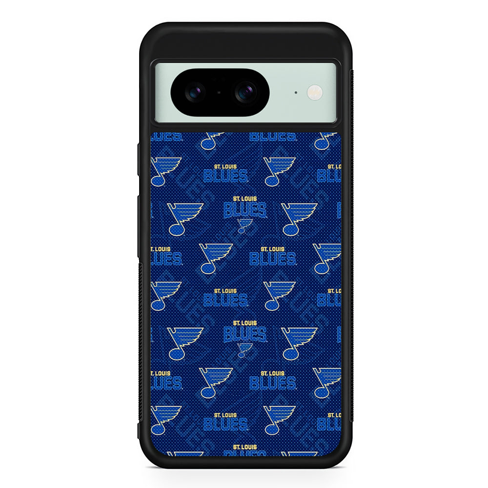 NHL St Louis Blues Team Google Pixel 8 Case | Durable Protective Cover for Google Pixel 8