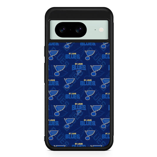 NHL St Louis Blues Team Google Pixel 8 Case | Durable Protective Cover for Google Pixel 8