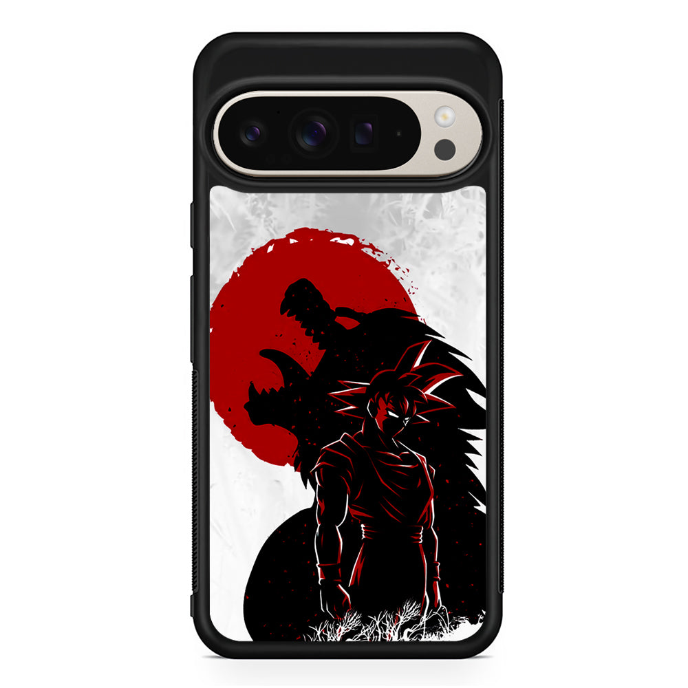 Dragon Ball Goku Red Moon Google Pixel 9 Pro Case | Slim Protective Cover