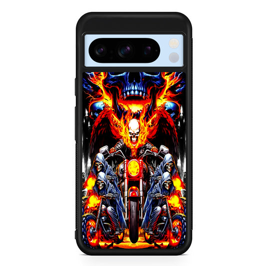 Ghost Rider and His Troops Google Pixel 8 Pro Case | Slim Rubber Case for Google Pixel 8 Pro