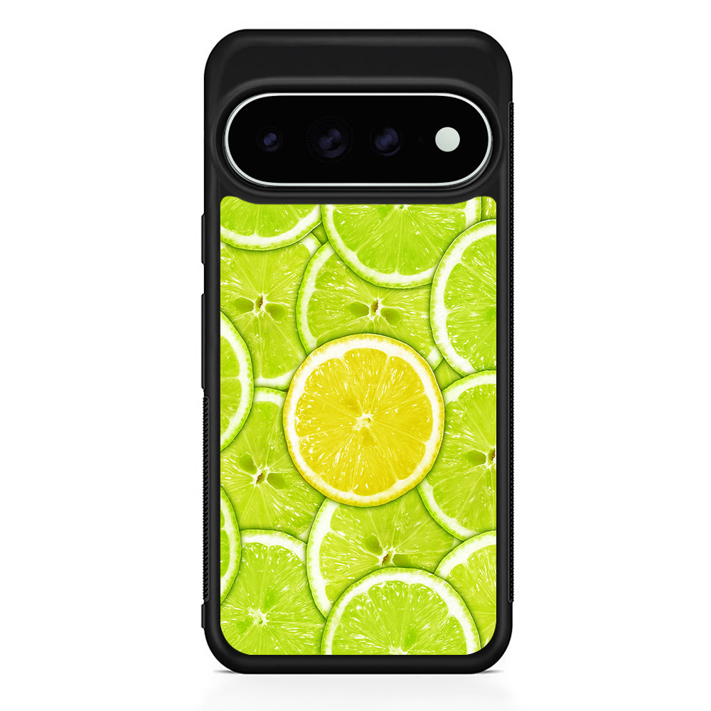 Lime Slice Citrus Fruit Google Pixel 11 Pro XL Case - Custom Design Protective Case