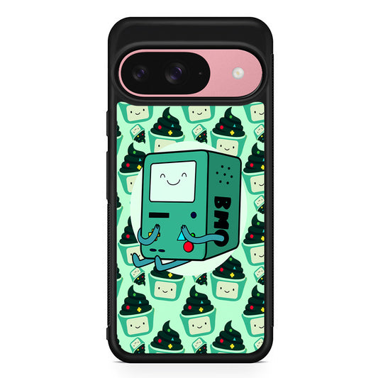 Adventure Time BMO Cartoon Google Pixel 9 Case | Google Pixel 9 Protective Rubber Case