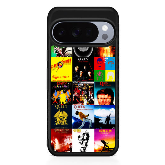 Queen Album Aesthetic Google Pixel 10 Pro Case | Slim Google Pixel 10 Pro Rubber Case