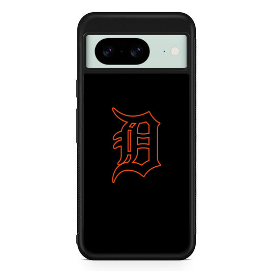 MLB Detroit Tigers Team Google Pixel 8 Case | Durable Protective Cover for Google Pixel 8