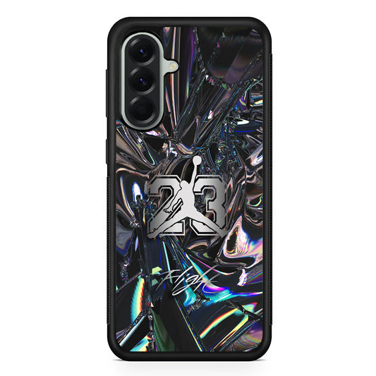Air Jordan Abstract Mirror Backdrop Samsung Galaxy A56 Case | Samsung Galaxy A56 Rubber Protective Case