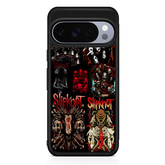 Slipknot Heavy Metal Band Google Pixel 10 Pro Case | Slim Google Pixel 10 Pro Rubber Case