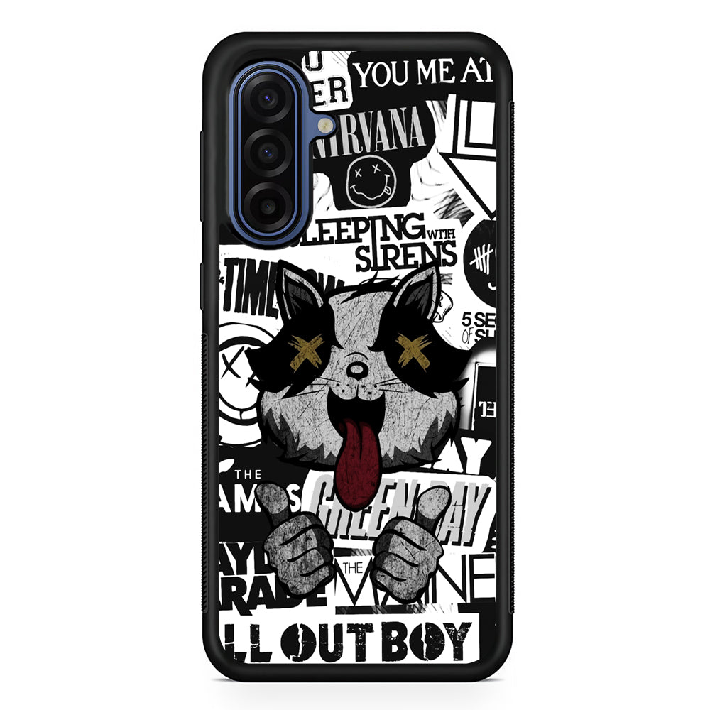 Rock Bands of Playlist Samsung Galaxy A17 Case | Slim Protective Phone Cover