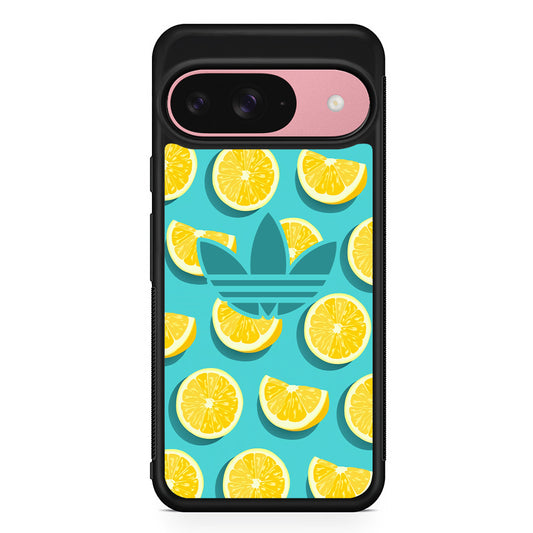 Adidas Lemon Fruits Google Pixel 9 Case | Google Pixel 9 Protective Rubber Case