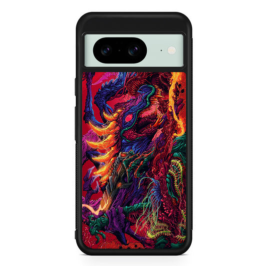 CS GO Hyper Beast Art Google Pixel 8 Case | Durable Protective Cover for Google Pixel 8