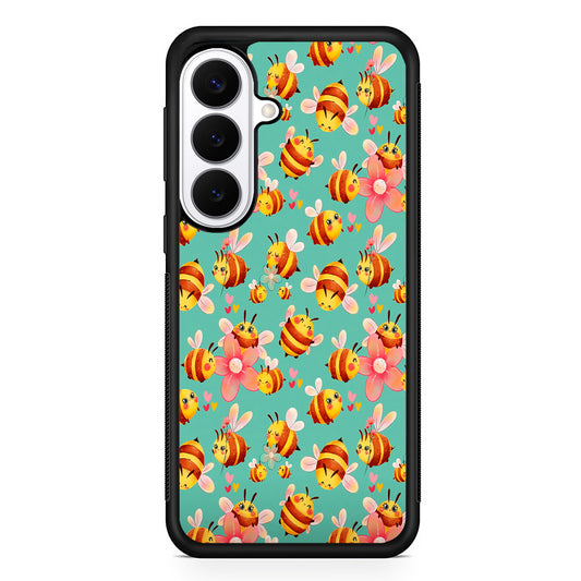 Cute Cartoon Honey Bees Samsung Galaxy S26 Plus Case | Slim Protective Cover for Samsung Galaxy S26 Plus