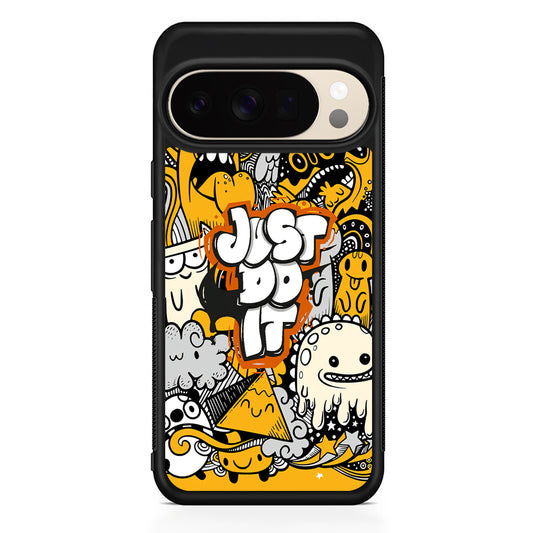 Nike Make Smile with Doodle Google Pixel 10 Pro XL Case | Durable Google Pixel 10 Pro XL Cover