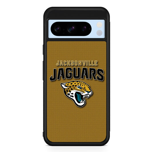 NFL Jacksonville Jaguars Logo Google Pixel 8 Pro Case | Slim Rubber Case for Google Pixel 8 Pro