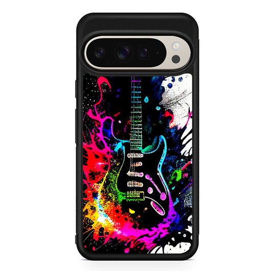 Guitar Art Explosion Google Pixel 9 Pro Case | Slim Protective Cover