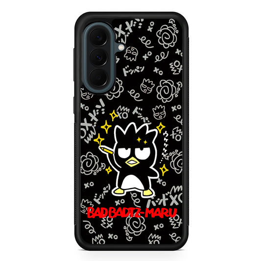 Badtz Maru Sanrio Black Samsung Galaxy A37 Case | Samsung Galaxy A37 Rubber Phone Case