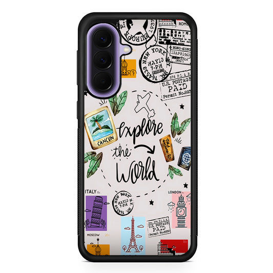 Explore The World Travel Samsung Galaxy A57 Case | Slim Samsung Galaxy A57 Rubber Case
