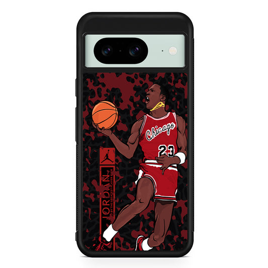 Air Jordan Return on Victorious Google Pixel 8 Case | Durable Protective Cover for Google Pixel 8