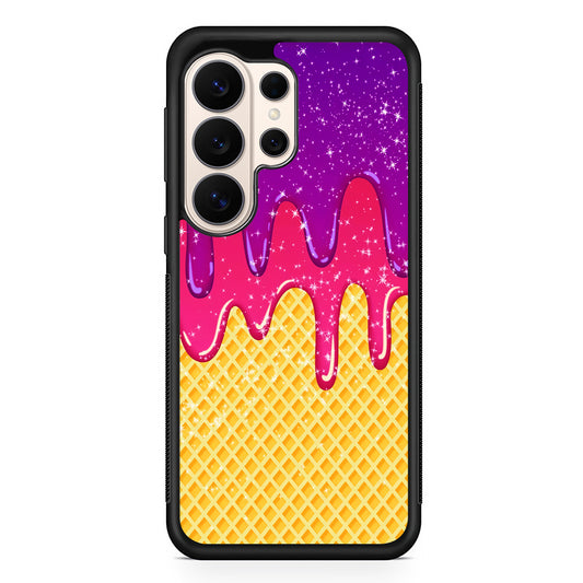 Melted Ice Cream and A Waffle Samsung Galaxy S26 Ultra Case | Slim Protective Case for Samsung Galaxy S26 Ultra