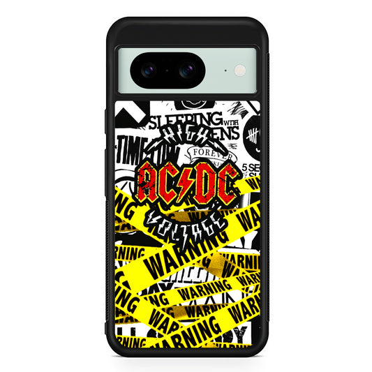 ACDC High Voltage Google Pixel 8 Case | Durable Protective Cover for Google Pixel 8