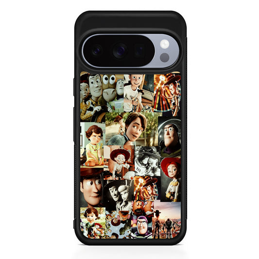 Toy Story Aesthetic Vintage Google Pixel 10 Pro Case | Slim Google Pixel 10 Pro Rubber Case