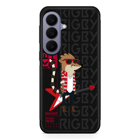 Regular Show Rigby Rockstar Samsung Galaxy S26 Case | Durable Rubber Case for Samsung Galaxy S26