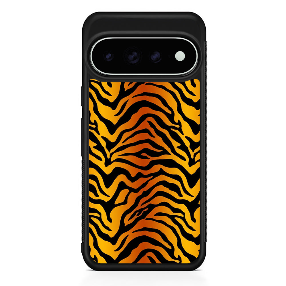 Tiger Stripe Skin Pattern Google Pixel 11 Pro XL Case - Custom Design Protective Case