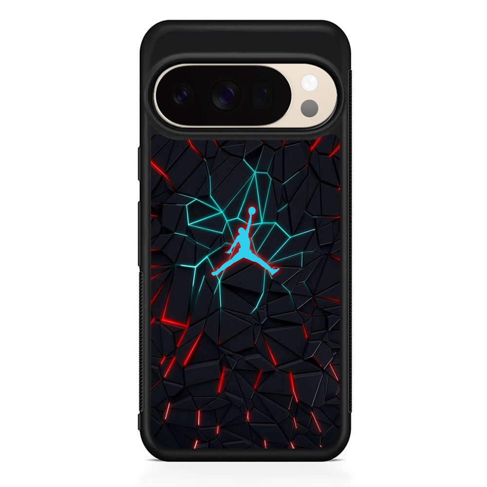 Air Jordan The Rock Shapes Google Pixel 10 Pro XL Case | Slim Google Pixel 10 Pro XL Protective Case