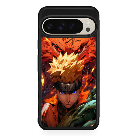 Naruto Uzumaki Rage of the Nine Tails Google Pixel 9 Pro Case | Slim Protective Cover