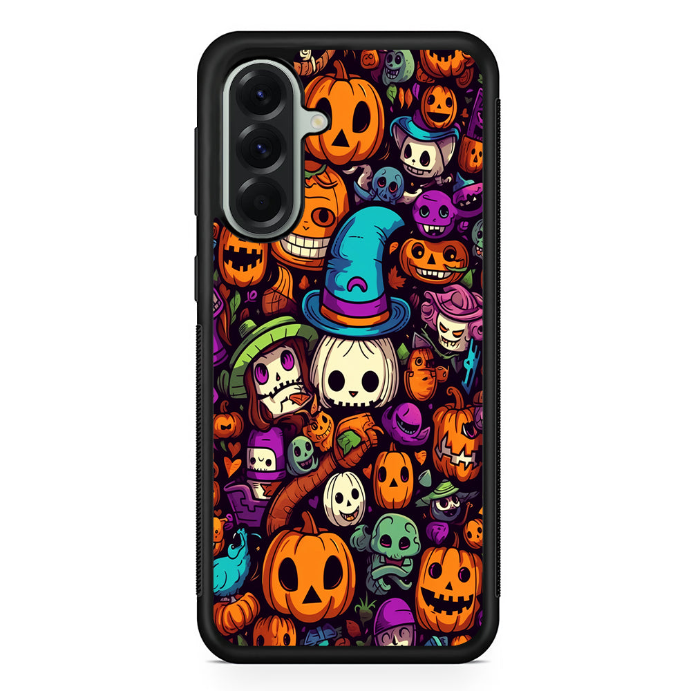 Horror Halloween Themed Samsung Galaxy A56 Case | Samsung Galaxy A56 Protective Rubber Case