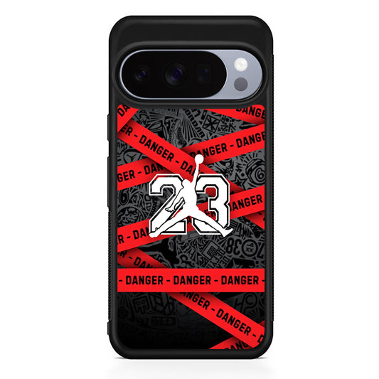 Air Jordan Sense The Danger Google Pixel 10 Pro Case | Slim Google Pixel 10 Pro Rubber Case
