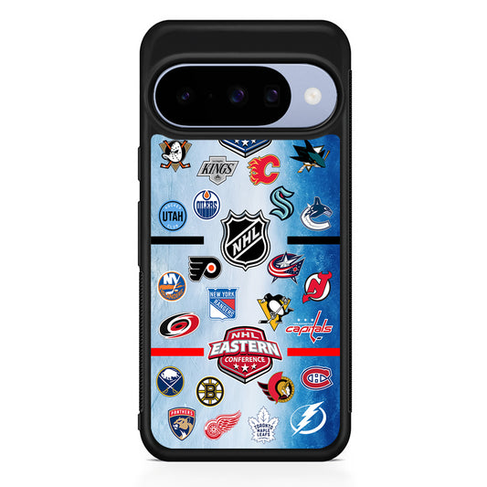 All NHL Teams Logo Google Pixel 10 Case | Google Pixel 10 Rubber Protective Case